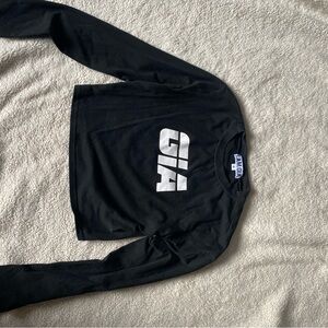 I.AM.GIA long sleeve cropped top
